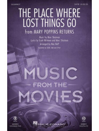 The Place Where Lost Things Go from Mary Poppins Returns (noty na sborový zpěv, SATB) - SADA 5 ks