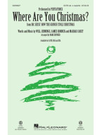 Pentatonix: Where Are You Christmas? (noty na sborový zpěv, SATB a cappella) - SADA 5 ks