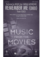 Remember Me from Coco (noty pro sborový zpěv, SATB) - SADA 5 ks