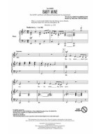 Baby Mine from Dumbo (noty na sborový zpěv, SATB) - SADA 5 ks