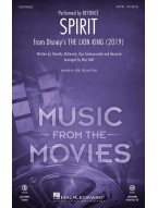 Beyoncé: Spirit from The Lion King 2019 (noty na sborový zpěv, SATB) - SADA 5 ks