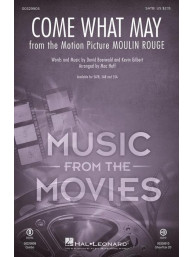 Come What May from Moulin Rouge (noty na sborový zpěv, SATB) - SADA 5 ks