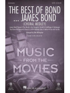 Best of James Bond Choral Medley (noty na sborový zpěv, SATB) - SADA 5 ks