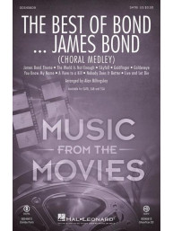 Best of James Bond Choral Medley (noty na sborový zpěv, SATB) - SADA 5 ks