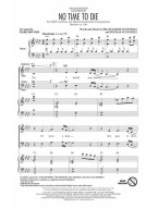 Billie Eilish: No Time to Die (noty na sborový zpěv, SATB) - SADA 5 ks