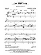 One Night Only from Dreamgirls (noty na sborový zpěv, SATB) - SADA 5 ks