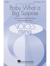 Chicago: Baby What a Big Surprise (noty na sborový zpěv, SATB) - SADA 5 ks