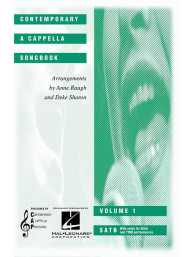 Contemporary A Cappella Songbook 1 (noty na sborový zpěv, SATB)