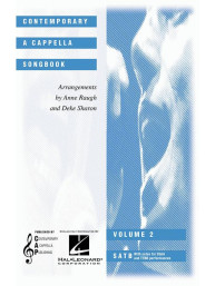Contemporary A Cappella Songbook 2 (noty na sborový zpěv, SATB)