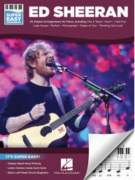 Super Easy Songbook: Ed Sheeran (noty na super snadný klavír)