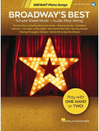 Broadway's Best (noty na snadný klavír) (+audio)
