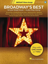 Broadway's Best (noty na snadný klavír) (+audio)