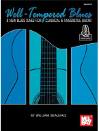 William Beauvais: Well-Tempered Blues (noty, tabulatury na kytaru) (+audio)
