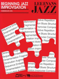 Lee Evans: Beginning Jazz Improvisation (noty na klavír)