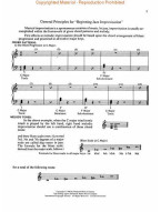 Lee Evans: Beginning Jazz Improvisation (noty na klavír)