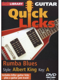Lick Library: Quick Licks - Albert King Style Rumba Blues (video škola hry na kytaru)