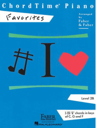 ChordTime Piano Favorites Level 2B (noty na klavír)