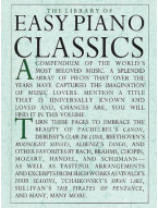 Library of Easy Piano Classics (noty na snadný klavír)