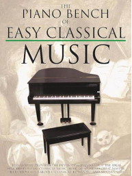 Piano Bench of Easy Classical Music (noty na snadný klavír)