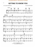 King and I / Král a já (noty na klavír, zpěv, akordy)