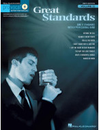Pro Vocal Men's Edition 22: Great Standards (noty, melodická linka, akordy) (+audio)
