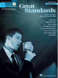 Pro Vocal Men's Edition 22: Great Standards (noty, melodická linka, akordy) (+audio)