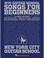 NYC Guitar School: Songs for Beginners (akordy na kytaru, texty písní)