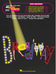E-Z Play Today 203: The Best Broadway Songs Ever (noty melodická linka, akordy)