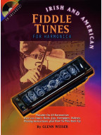 Irish and American Fiddle Tunes for Harmonica (noty na harmoniku) (+audio)
