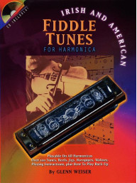 Irish and American Fiddle Tunes for Harmonica (noty na harmoniku) (+audio)
