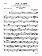 J.S. Bach: Double Concerto in D Minor, BWV1043 (noty na housle) (+audio)