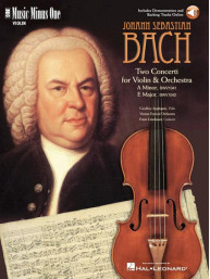 J.S. Bach: Violin Concerto No. 1 in A Minor, BWV1041 & Violin Concerto No. 2 in E Major, BWV1042 (noty na housle) (+audio)