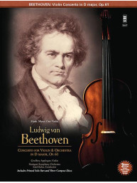 Beethoven: Violin Concerto in D Major, Op. 61 (noty na housle) (+audio)