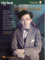 Jascha Heifetz: Favorite Encores (noty na housle) (+audio)
