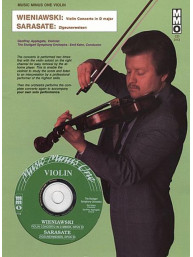 Wieniawski: Violin Concerto No. 2 in D Major, Op. 22 & Sarasate: Zigeunerweisen, Op. 20 (noty na housle) (+audio)