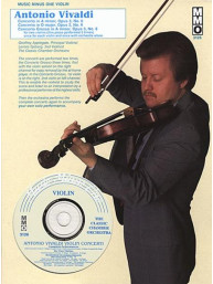 Antonio Vivaldi: Concerto in A Minor, Concerto in D major, Concerto Grosso in A minor (noty na housle) (+audio)