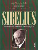 Jean Sibelius: Violin Concerto in D Minor, Op. 47 (noty na housle) (+audio)