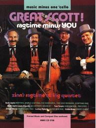 Zinn String Quartet: Great Scott! Ragtime Minus You (noty na violoncello) (+audio)