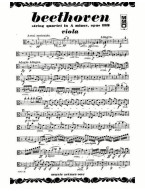 Ludwig van Beethoven: String Quartet in A Minor, Op. 132 (noty na violoncello) (+audio)