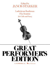 Ludwig van Beethoven: 5 Sonatas (noty na violoncello, klavír)