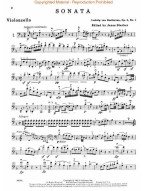 Ludwig van Beethoven: 5 Sonatas (noty na violoncello, klavír)