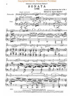 Ludwig van Beethoven: 5 Sonatas (noty na violoncello, klavír)