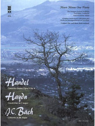 Handel: Concerto Grosso, Op. 3, No. 6 & Haydn: Concertino in C Major & J.C. Bach: Concerto (noty na klavír) (+audio)