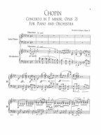 Frédéric Chopin: Concerto in F Minor, Op. 21 (noty na klavír) (+audio)