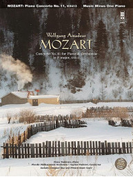 Mozart: Concerto No. 11 in F Major, KV413 (noty na klavír) (+audio)