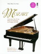 Mozart: Concerto No. 23 in A Major, KV488 (noty na klavír) (+audio)