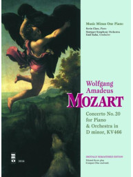 Mozart: Concerto No. 20 in D Minor, KV466 (noty na klavír) (+audio)