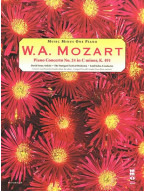 Mozart: Concerto No. 24 in C Minor, KV491 (noty na klavír) (+audio)