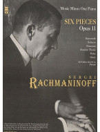 Sergej Rachmaninov: Six Pieces, Opus 11 (noty na klavír) (+audio)