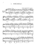 Sergej Rachmaninov: Six Pieces, Opus 11 (noty na klavír) (+audio)